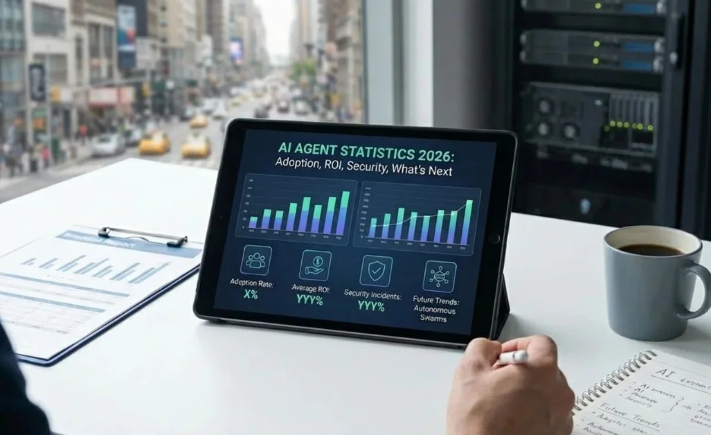 AI Agent Statistics in 2026: Adoption, ROI, Security, and What’s Next