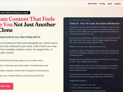 Chibi AI : No-code AI Toolkit maker assistant