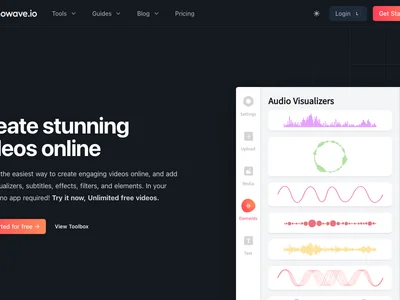 EchoWave: Convert Audio into Engaging Social Media Videos