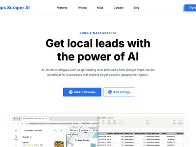 Maps Scraper AI: The Ultimate Tool for Seamless Google Maps Data Extraction