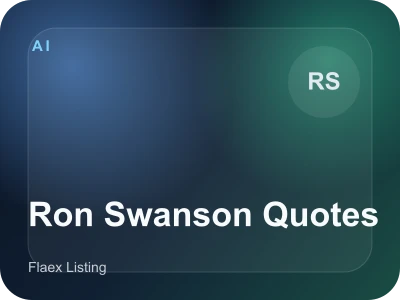 Ron Swanson Quotes