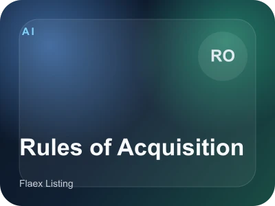 Rules of Acquisition
