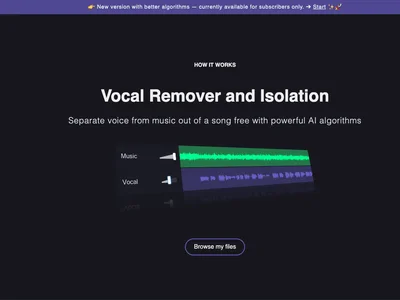 Vocal Remover
